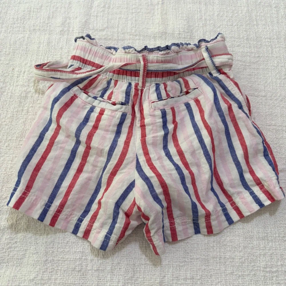 Gap Kids Girls Lot 6pc XS 4-5 Little Miss Sunshine Tee Tanks Cardigan Shorts